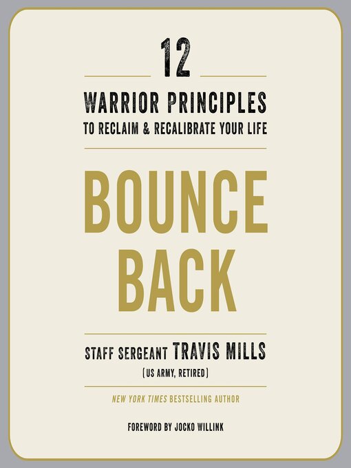 Title details for Bounce Back by Travis Mills - Wait list